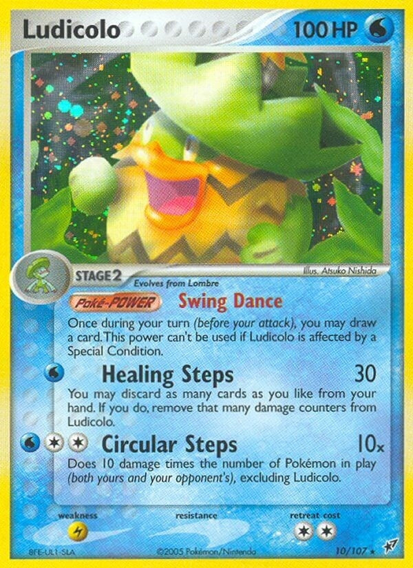 Image for Ludicolo (10/107) [Deoxys] - Pokemon