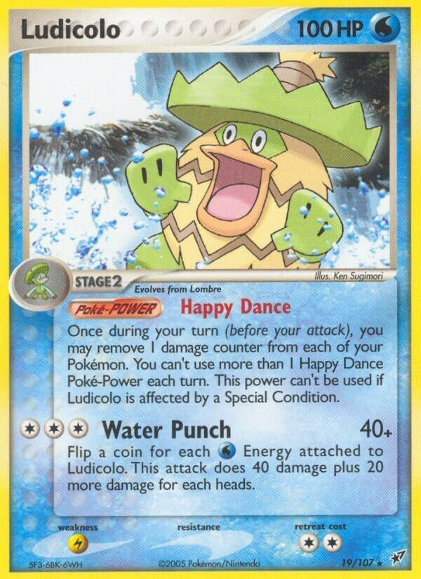 Image for Ludicolo (19/107) [Deoxys] - Pokemon