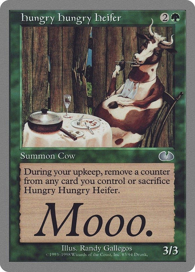 Image for Hungry Hungry Heifer (63) [Unglued] - Magic: The Gathering