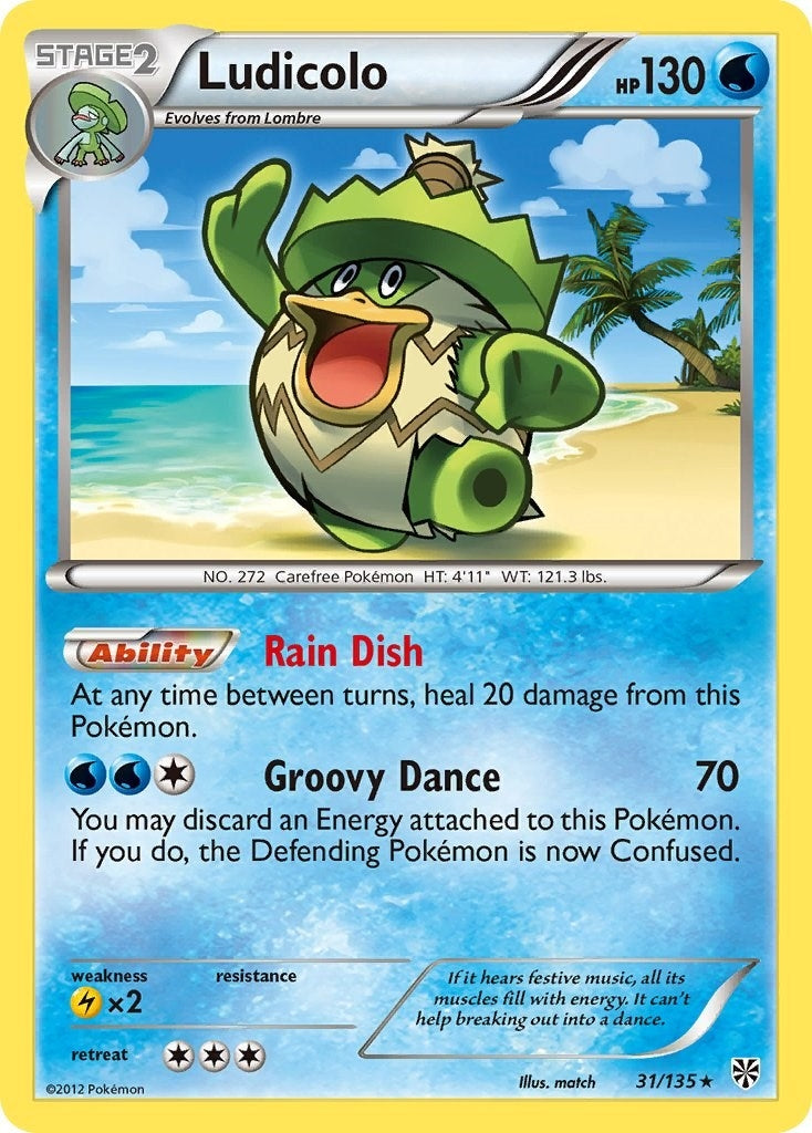 Image for Ludicolo (31/135) [Plasma Storm] - Pokemon
