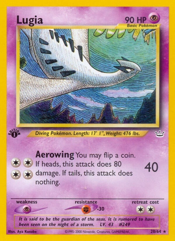 Image for Lugia (20/64) [Neo Revelation] - Pokemon