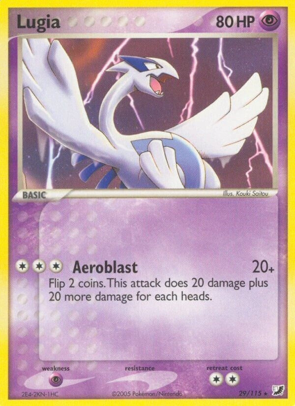 Image for Lugia (29/115) [Unseen Forces] - Pokemon