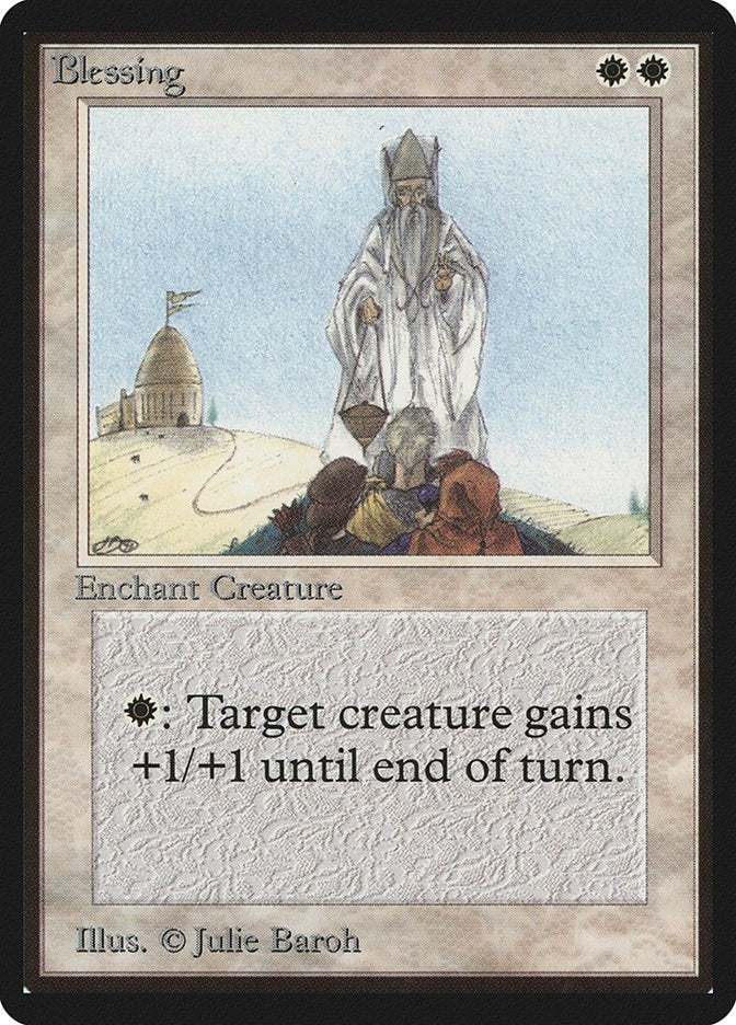 Image for Blessing [Beta Edition] - Magic: The Gathering