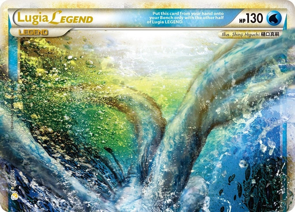 Image for Lugia Legend (Top) (113/123) [HeartGold SoulSilver] - Pokemon