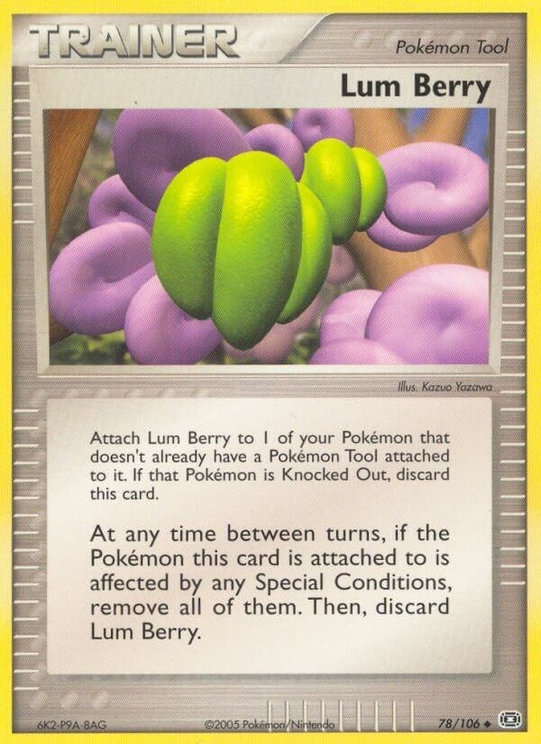 Image for Lum Berry (78/106) [Emerald] - Pokemon