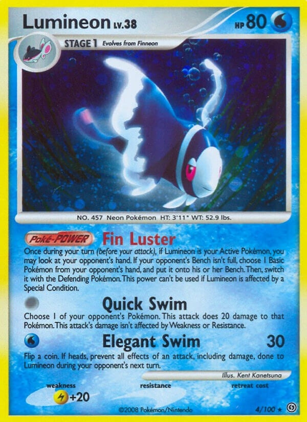Image for Lumineon (4/100) [Stormfront] - Pokemon