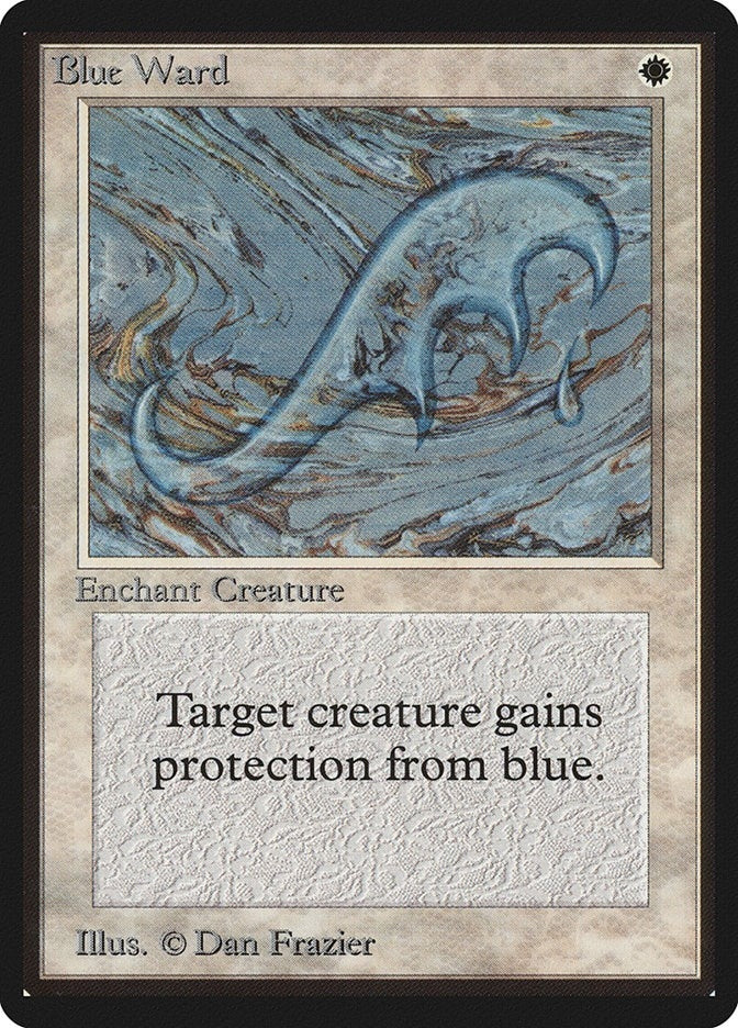 Image for Blue Ward [Beta Edition] - Magic: The Gathering