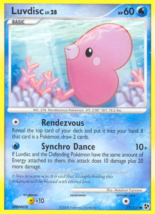 Image for Luvdisc (77/106) [Great Encounters] - Pokemon