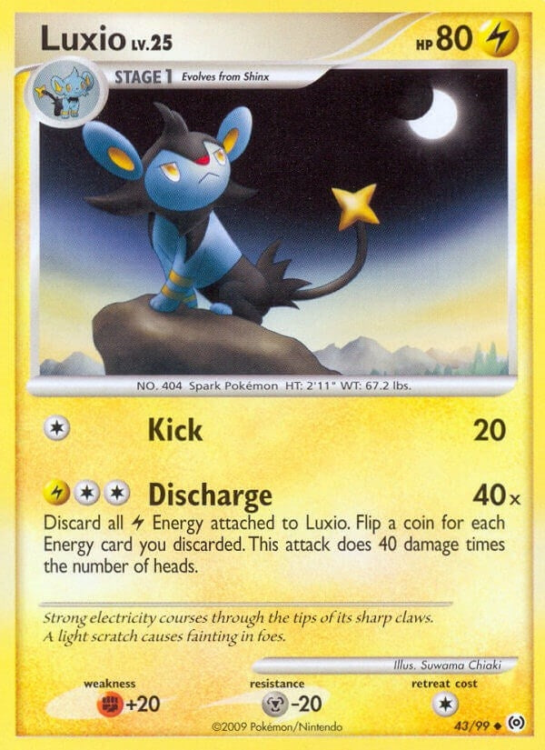 Image for Luxio (43/99) [Arceus] - Pokemon