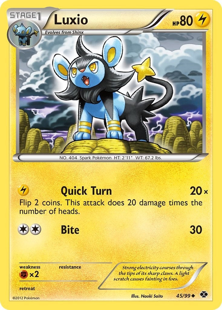 Image for Luxio (45) (45/99) [Next Destinies] - Pokemon