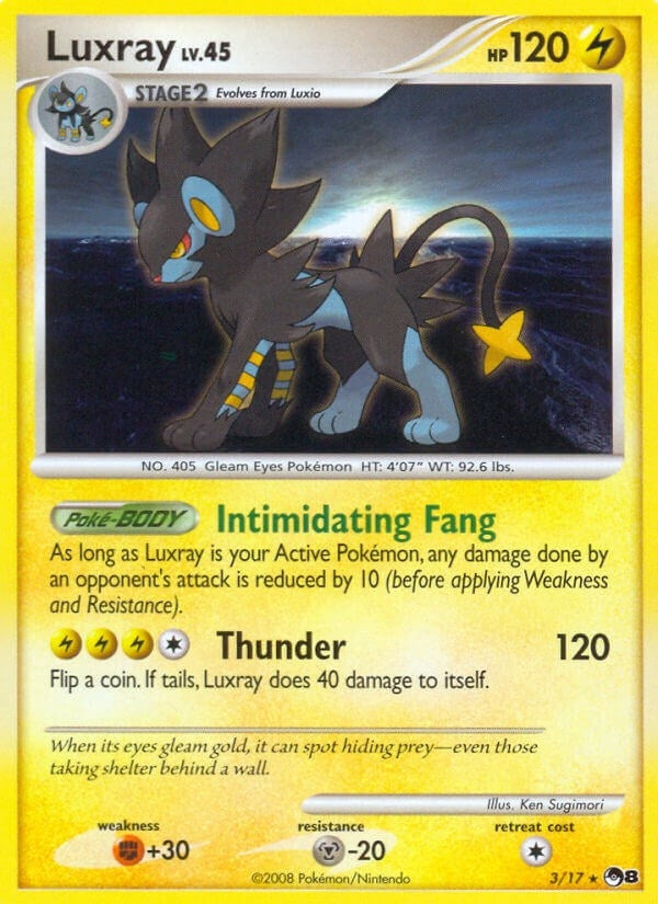 Image for Luxray (003/017) [POP Series 8] - Pokemon