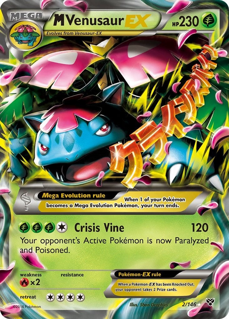 Image for M Venusaur EX (2/146) [XY Base Set] - Pokemon