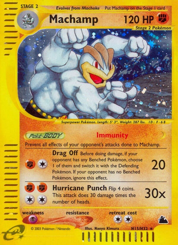 Image for Machamp (H15) (H15/H32) [Skyridge] - Pokemon