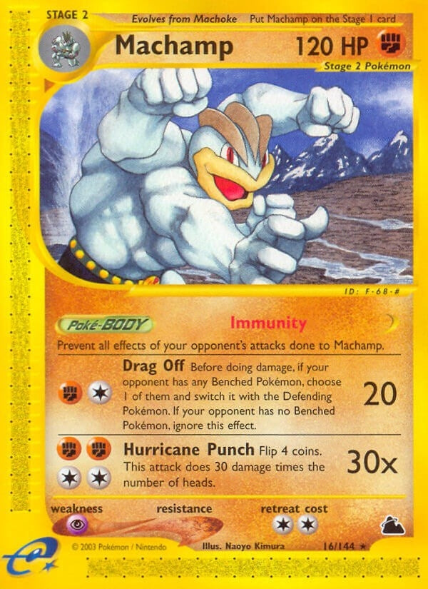 Image for Machamp (16) (016/144) [Skyridge] - Pokemon