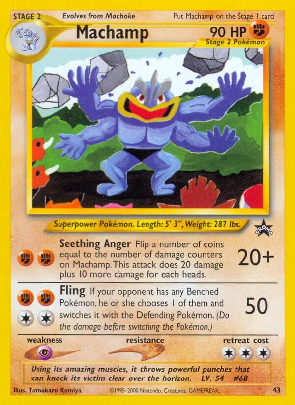 Image for Machamp (43/53) [WoTC Promo] - Pokemon