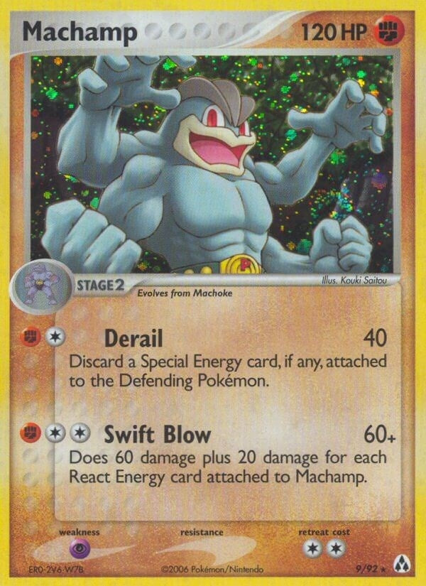 Image for Machamp (9/92) [Legend Maker] - Pokemon