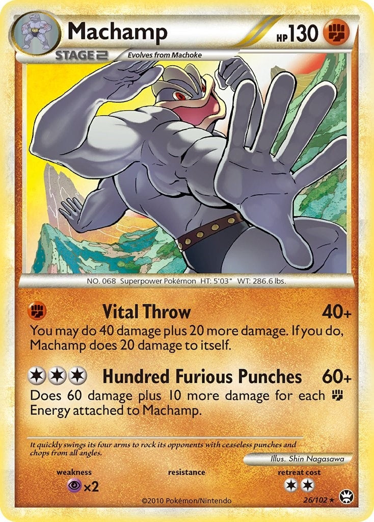 Image for Machamp (26/102) [Triumphant] - Pokemon