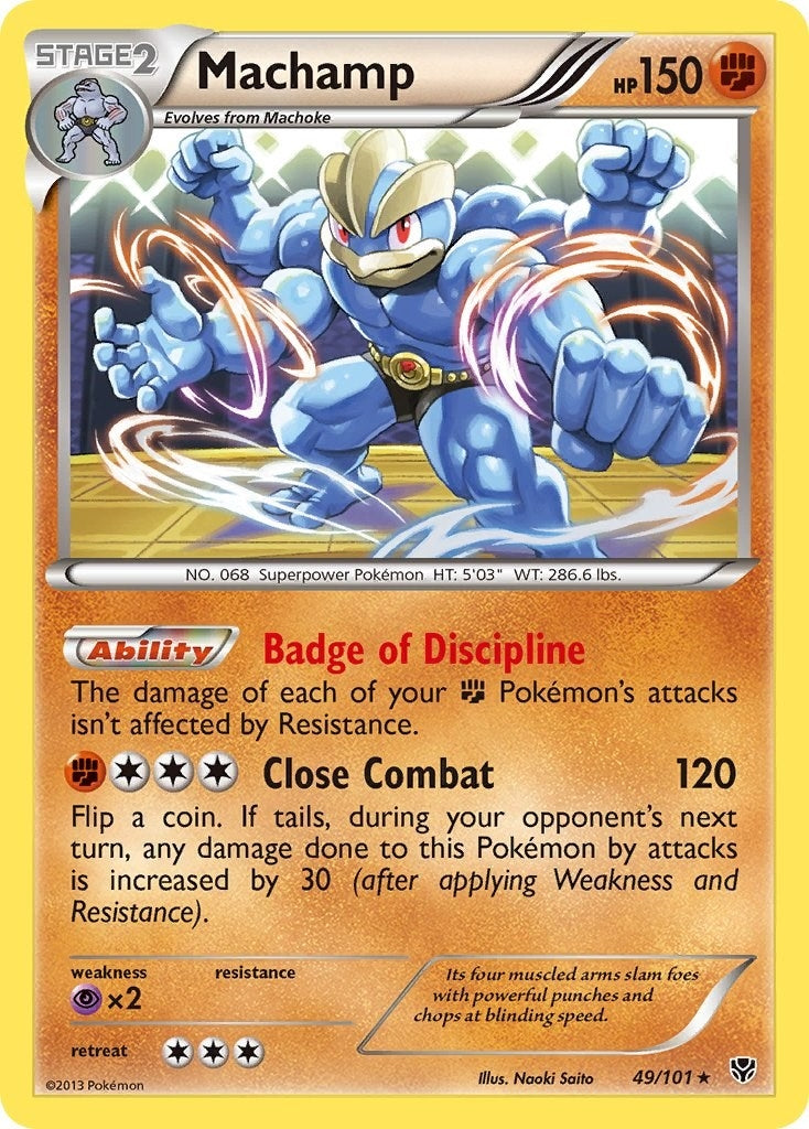 Image for Machamp (49) (49/101) [Plasma Blast] - Pokemon