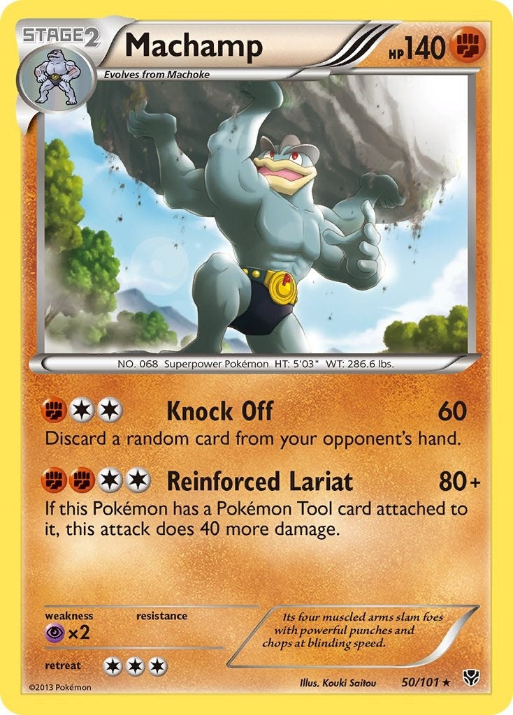 Image for Machamp (50) (50/101) [Plasma Blast] - Pokemon