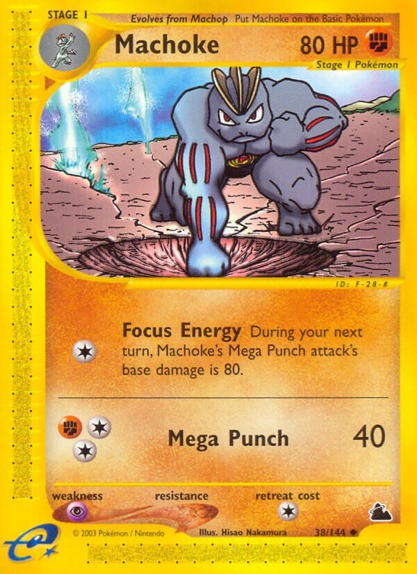 Image for Machoke (038/144) [Skyridge] - Pokemon