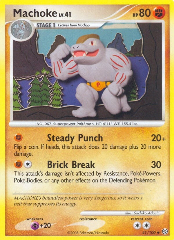 Image for Machoke (41/100) [Stormfront] - Pokemon