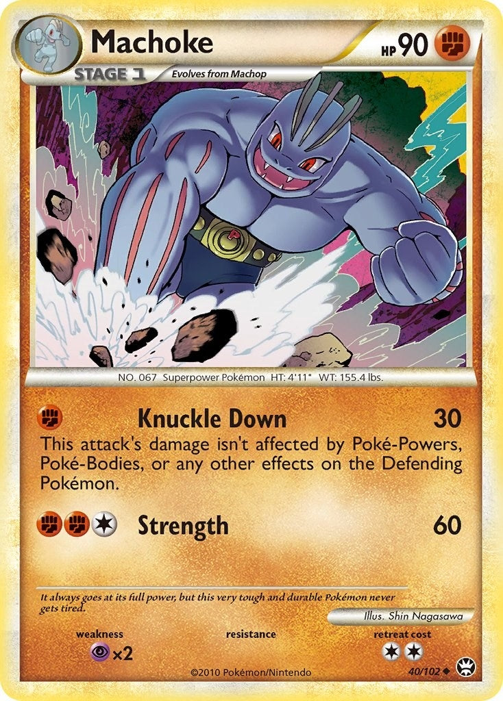 Image for Machoke (40/102) [Triumphant] - Pokemon