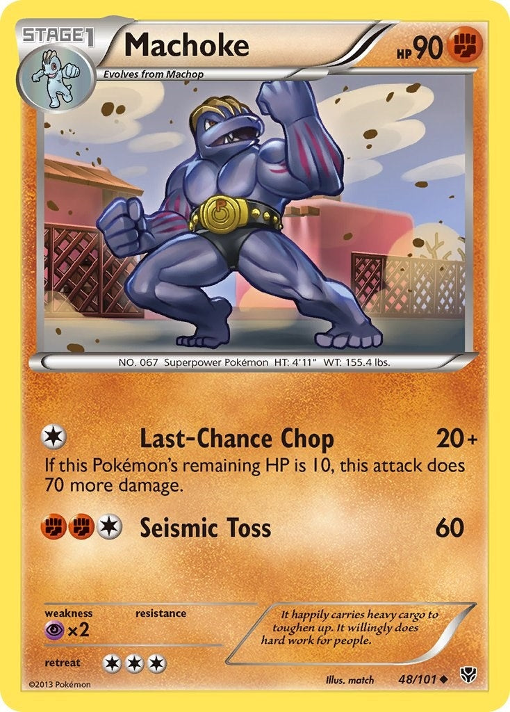 Image for Machoke (48/101) [Plasma Blast] - Pokemon