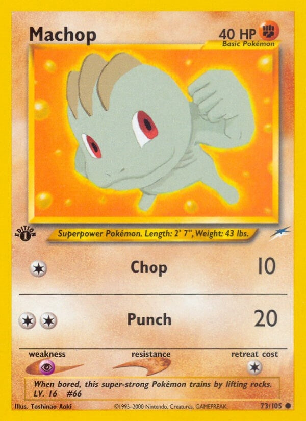 Image for Machop (073/105) [Neo Destiny] - Pokemon