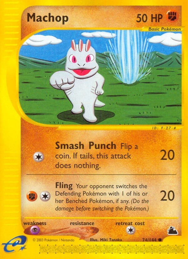 Image for Machop (074/144) [Skyridge] - Pokemon