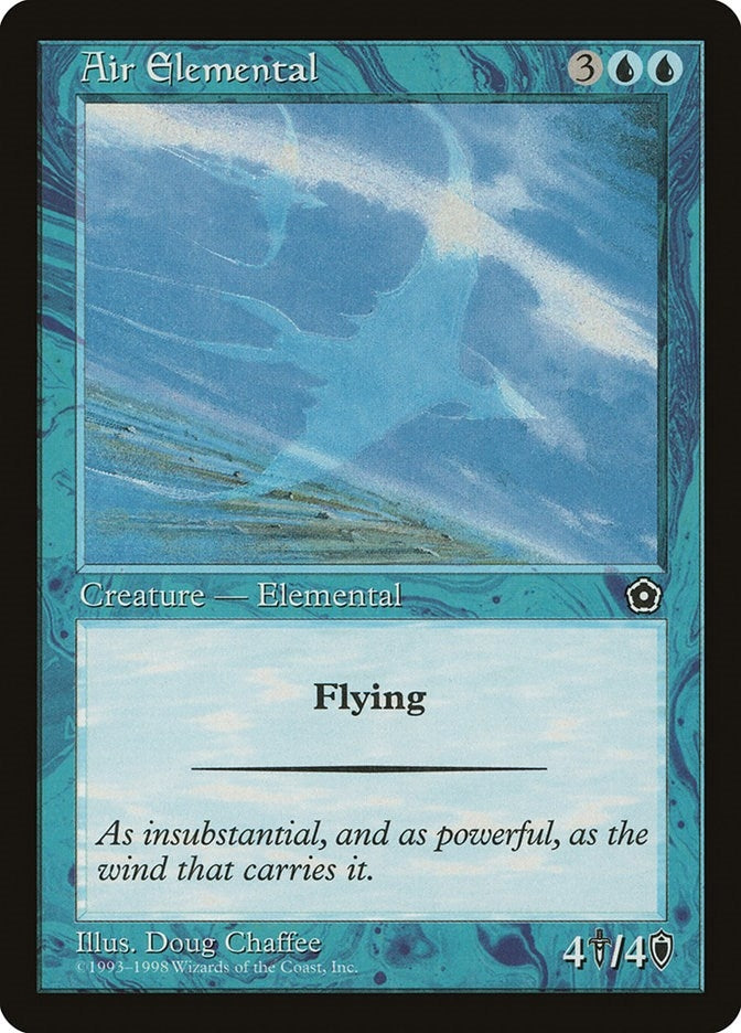 Image for Air Elemental [Portal Second Age] - Magic: The Gathering