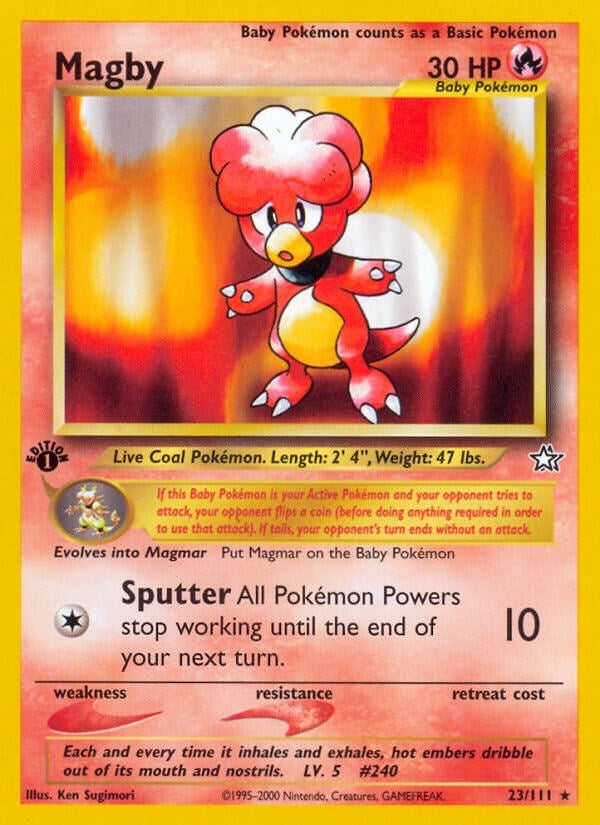 Image for Magby (023/111) [Neo Genesis] - Pokemon