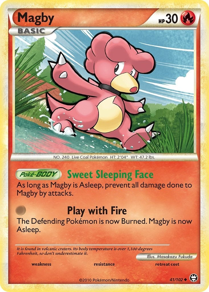 Image for Magby (41/102) [Triumphant] - Pokemon
