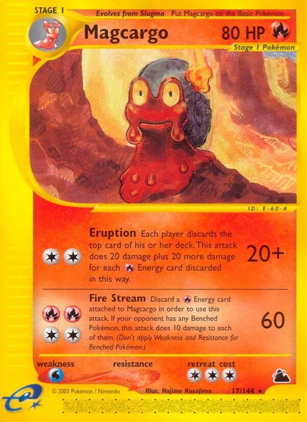 Image for Magcargo (17) (017/144) [Skyridge] - Pokemon
