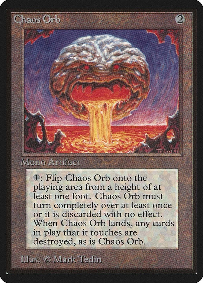 Image for Chaos Orb [Beta Edition] - Magic: The Gathering
