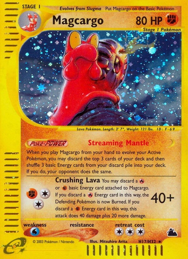 Image for Magcargo (H17) (H17/H32) [Skyridge] - Pokemon