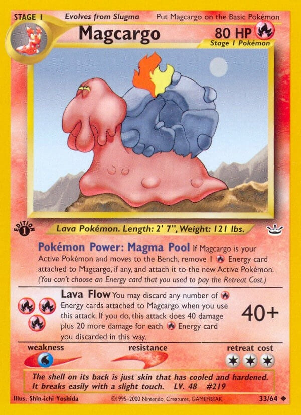 Image for Magcargo (33/64) [Neo Revelation] - Pokemon