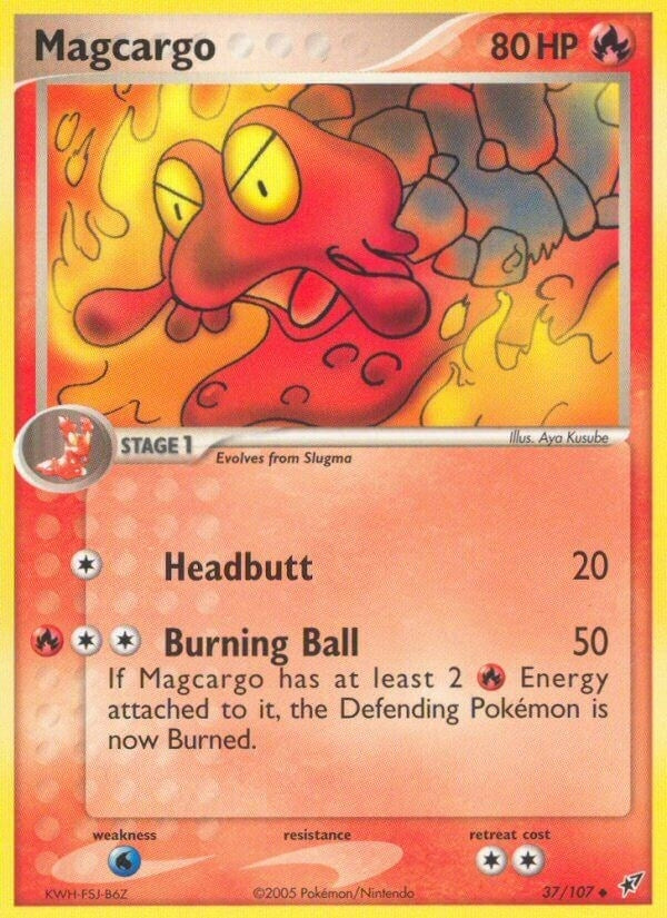 Image for Magcargo (37/107) [Deoxys] - Pokemon