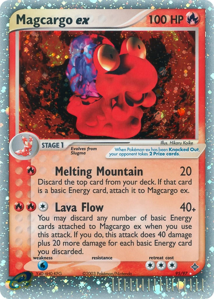 Image for Magcargo ex (95/97) [Dragon] - Pokemon
