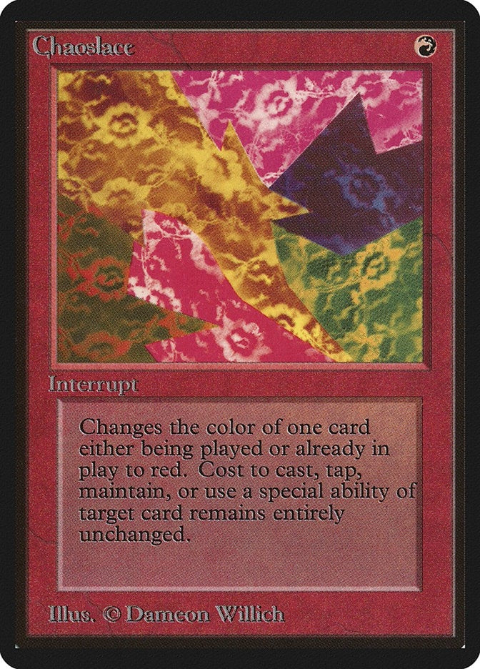 Image for Chaoslace [Beta Edition] - Magic: The Gathering