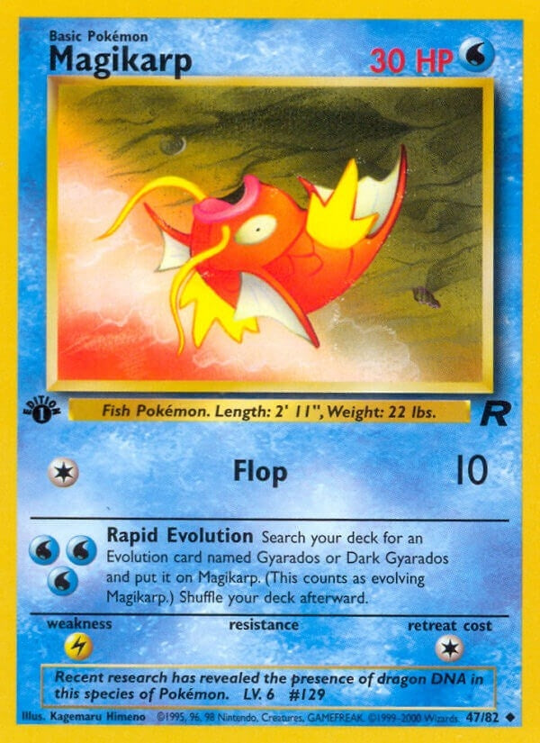 Image for Magikarp (47/82) [Team Rocket] - Pokemon