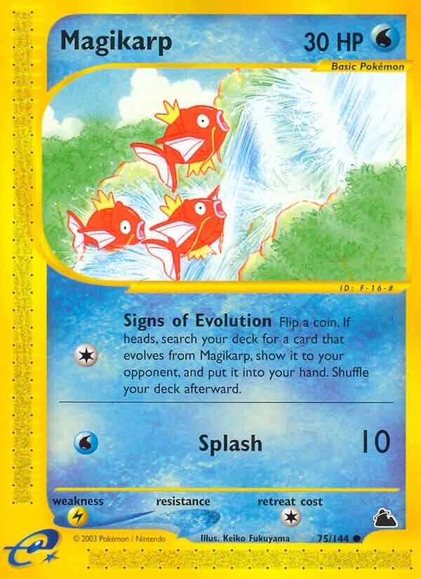Image for Magikarp (075/144) [Skyridge] - Pokemon
