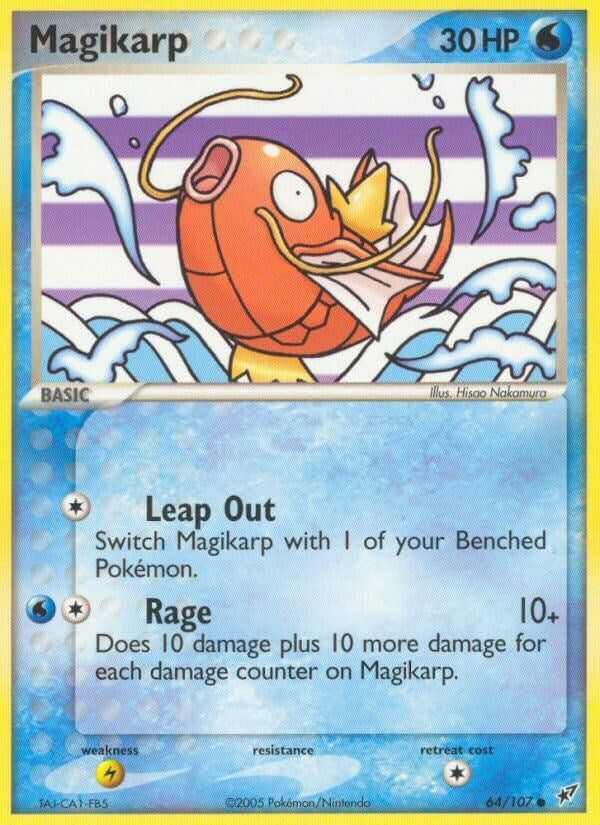 Image for Magikarp (64/107) [Deoxys] - Pokemon