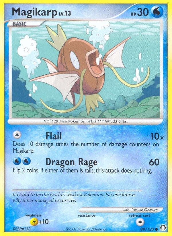 Image for Magikarp (89/123) [Mysterious Treasures] - Pokemon