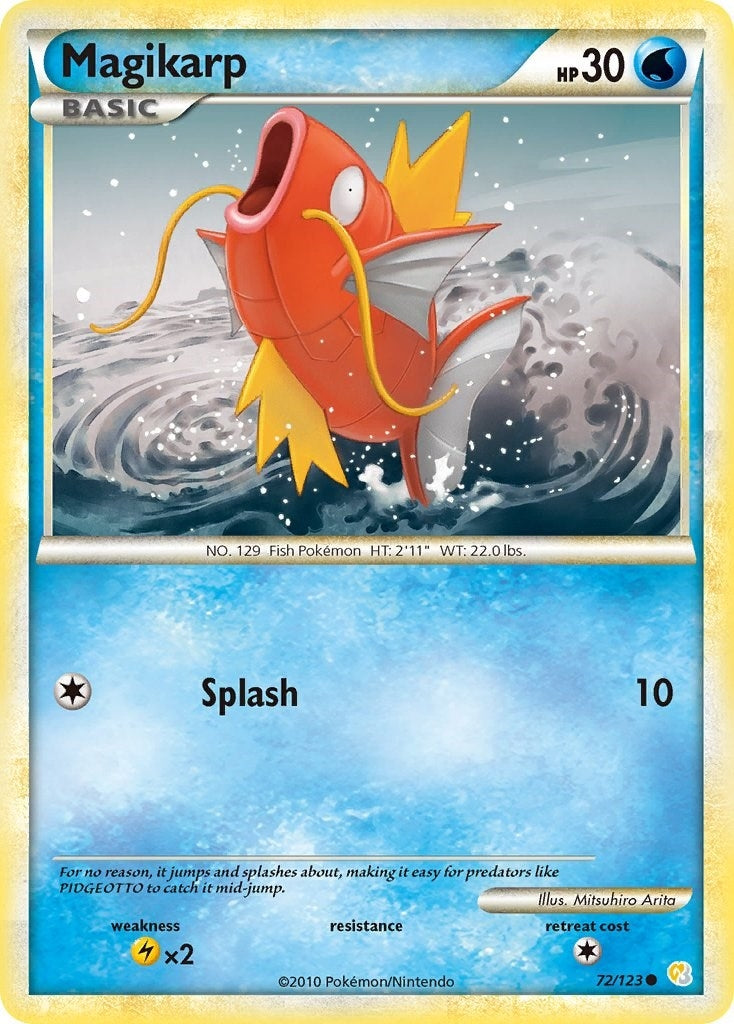 Image for Magikarp (72/123) [HeartGold SoulSilver] - Pokemon