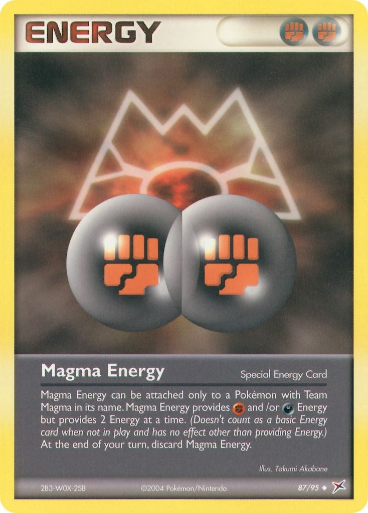 Image for Magma Energy (87/95) [Team Magma vs Team Aqua] - Pokemon