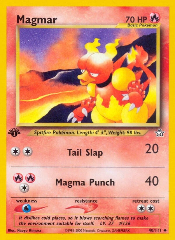 Image for Magmar (040/111) [Neo Genesis] - Pokemon