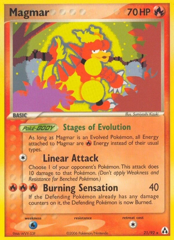 Image for Magmar (21/92) [Legend Maker] - Pokemon