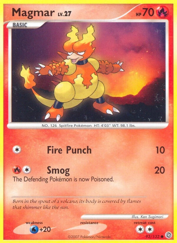 Image for Magmar (93/132) [Secret Wonders] - Pokemon