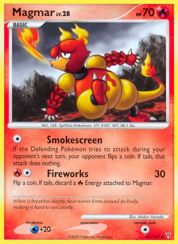 Image for Magmar (65) [Supreme Victors] - Pokemon
