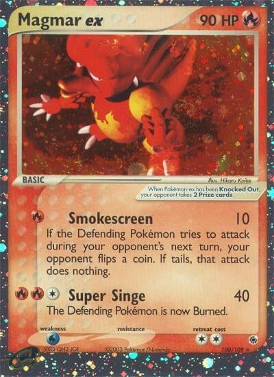 Image for Magmar ex (100/109) [Ruby and Sapphire] - Pokemon
